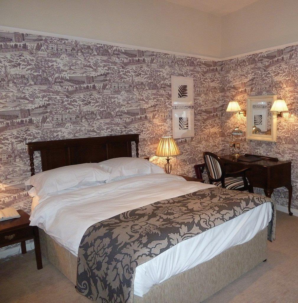 The Fleece At Сайренстер Номер фото A bedroom at the hotel